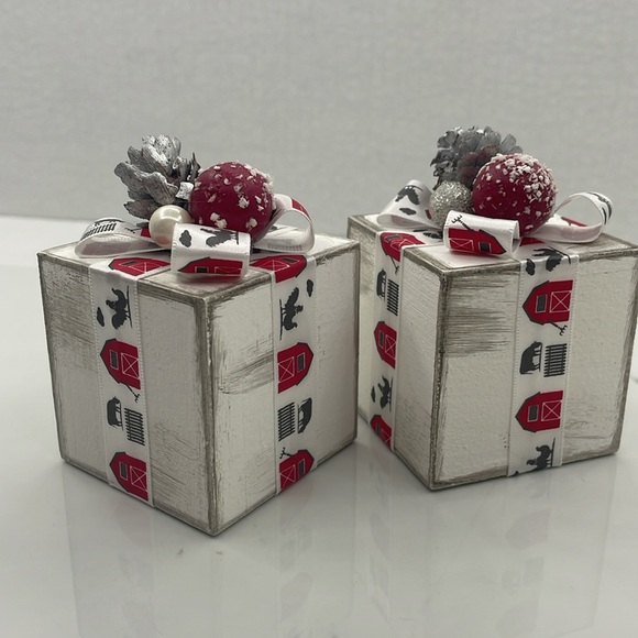 Mini wooden box gifts with rustic farmhouse decor. - Picture 5 of 10